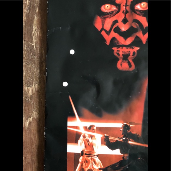 STAR WARS Dark Side Duel of the Sith POSTER 34x22.5 Darth Sidious Tyranus Vader - Picture 7 of 15